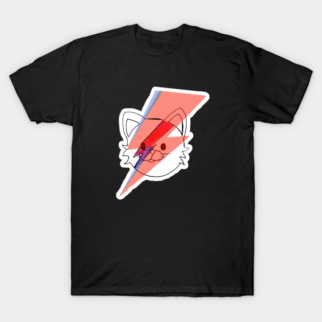 Gato Aladdin Sane T-Shirt by uchix